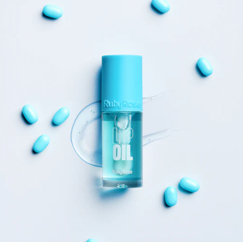 Lip Oil Brillo de Labios Transparente Ruby Rose HB-8225.