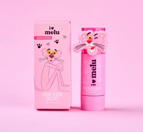Rubor Liquído Con Aplicador Melu Colección Pantera Rosa - Rose Vibes
