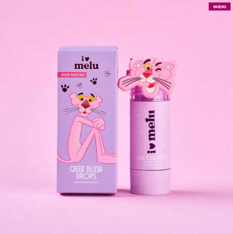 Rubor Liquído Con Aplicador Melu Colección Pantera Rosa - Luxe Rose