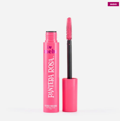 Pestañina Rosada Formula Peel Off Colección Pantera Rosa Melu
