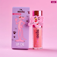 Lip Oil Brillo de Labios Melu colección Pantera Rosa - Velvet Gloss