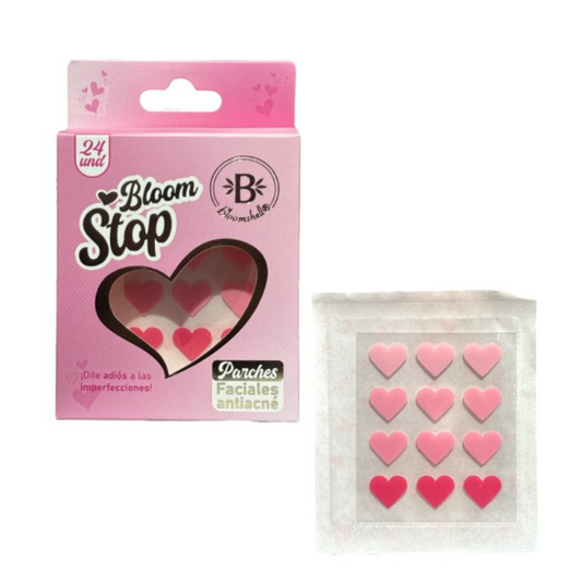 Parches Anti-Acné Bloom Stop X24 Unidades Bloomshell BL-BAN21