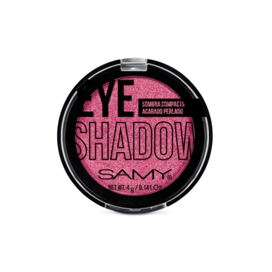 Sombra Compacta Individual Eye Shadow Samy T12 Rosa Suave
