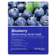 Mascarilla En Velo Facial Con Arandanos Bioaqua BQY12401