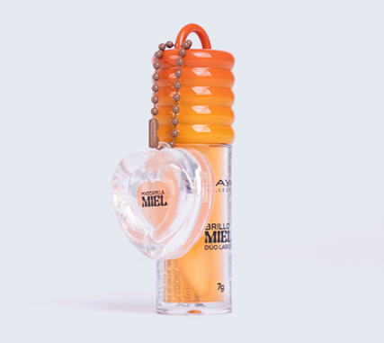 Brillo Duo Miel Balsamo + Gloss Hidratante Elaya E078