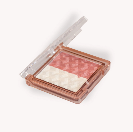 Rubor Iluminador Duo Satinado SAGUI-619