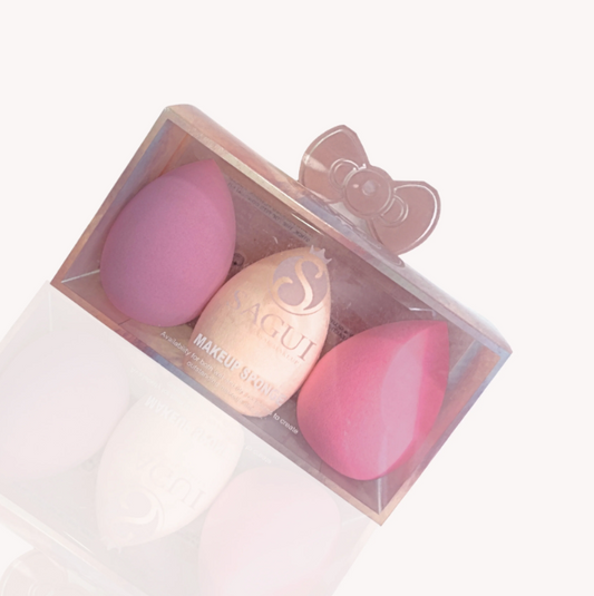 Set x3 Beauty Blenders Colores Beige SAGUI-564
