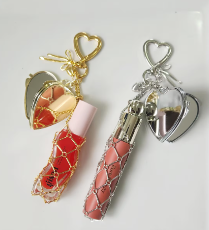 Porta Labial Lipstick Charm Con Espejo Alta Calidad