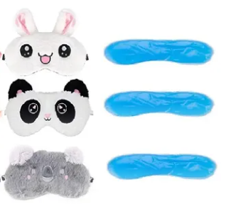 Antifazz Para Dormir Con Figuras de Animales Surtidos
