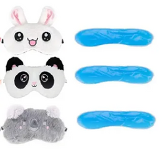 Antifazz Para Dormir Con Figuras de Animales Surtidos