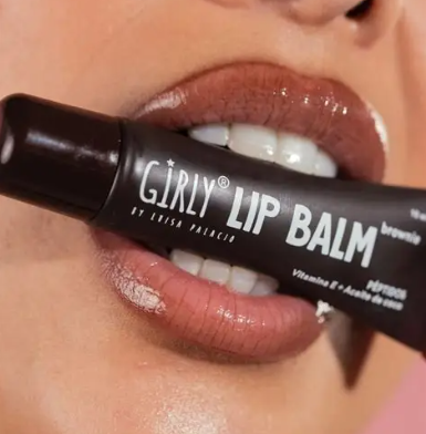 Lip Balm Con Peptidos Hidratante Girly - Brownie