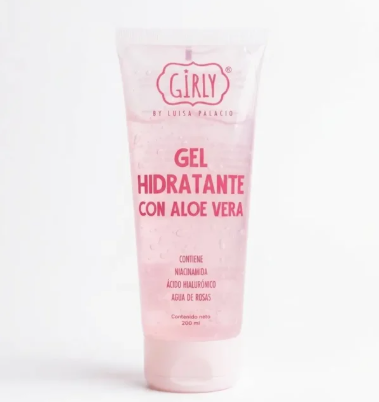 Gel Hidratante Facial/Corporal Con Aloe Vera Girly 200gr