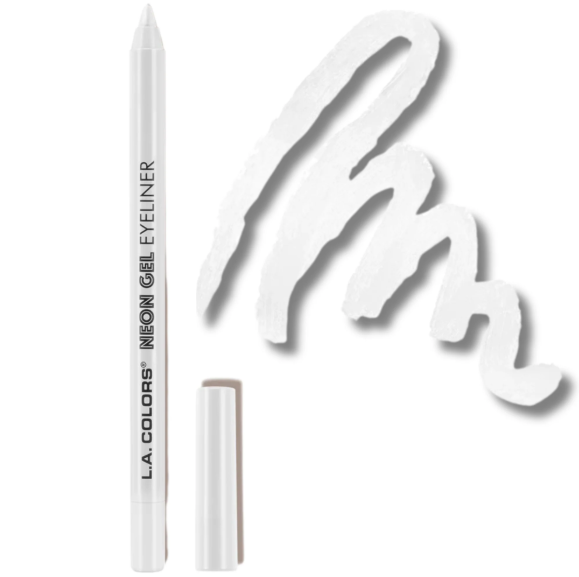 Delineador Para Ojos en Gel Blanco Flash Withe LA Colors CP635