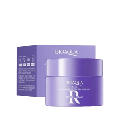 Crema Faciál Hidratante Retinol Empaque Morado 60gr Bioaqua BQY18809