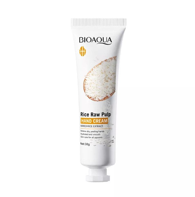 Crema para Manos Extracto Arroz - Pequeña 30g Bioaqua