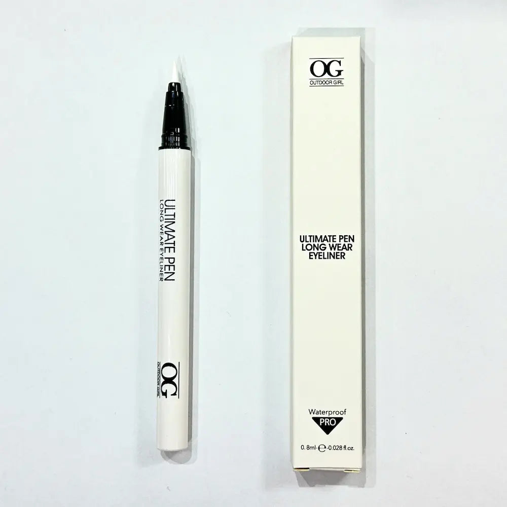 Delineador Plumon Profesional Blanco A prueba de Agua Ultimate Pen OG E3847-B