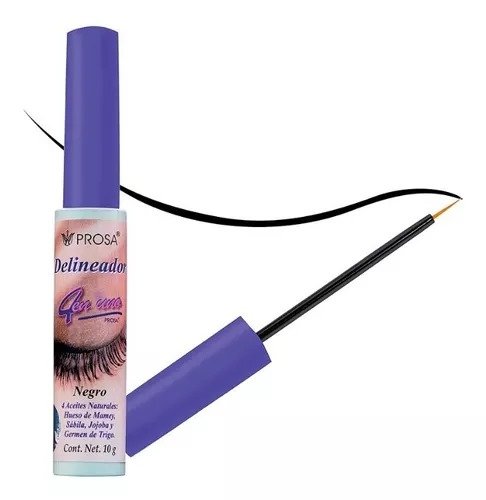 Delineador Color Negro Punta Pincel Prosa 15160