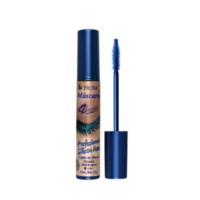 Pestañina Profesional Silicon Azul Volumen - A Prueba de Agua - Prosa 15199