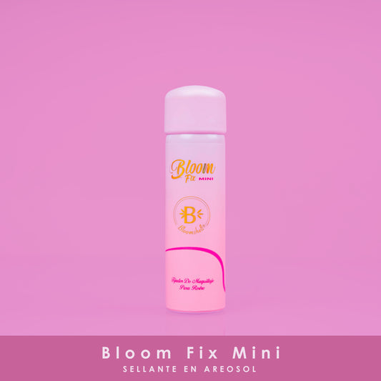 Mini Fijador Maquillaje Aerosol Bloom Fix Larga Duración Bloomshell BL-SF33133