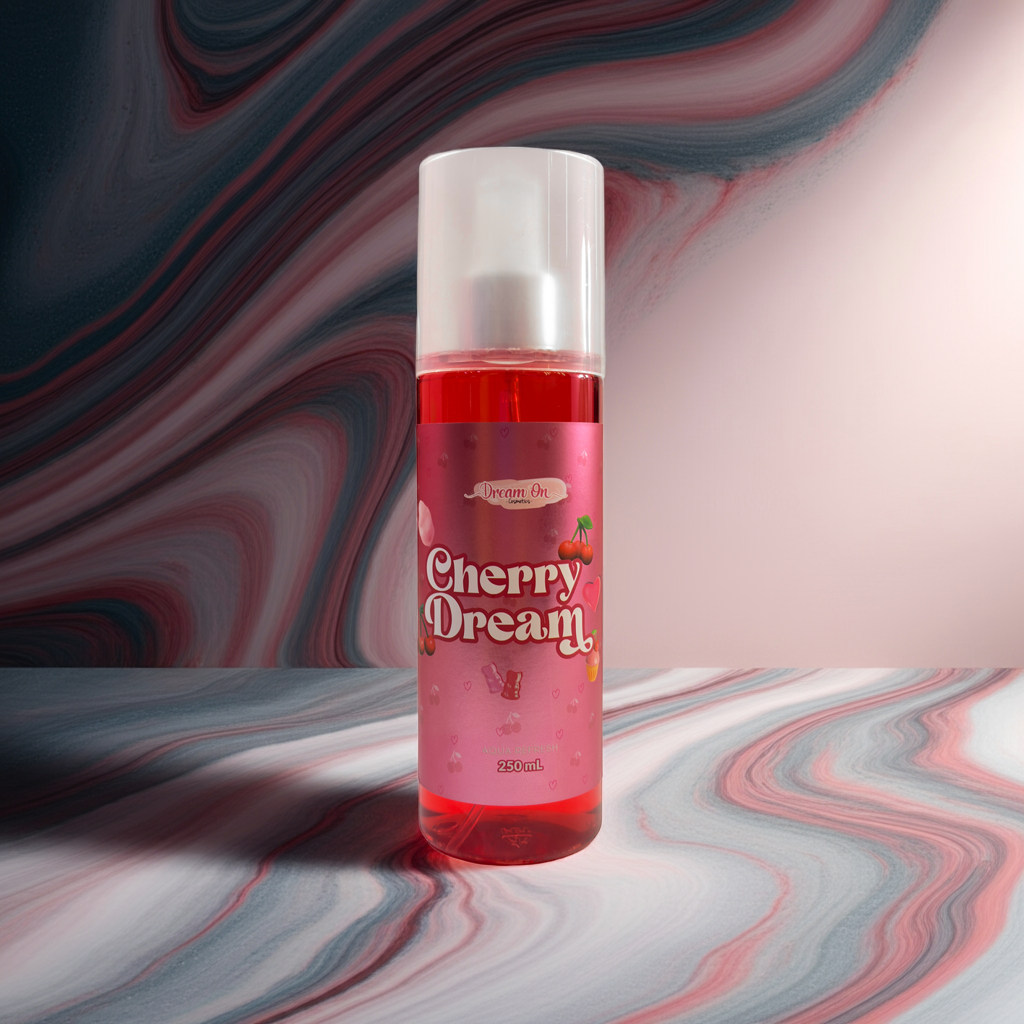 Splash Corporal Aqua Refresh Dream On Cosmetics 250mL - Cherry Dream DRM23