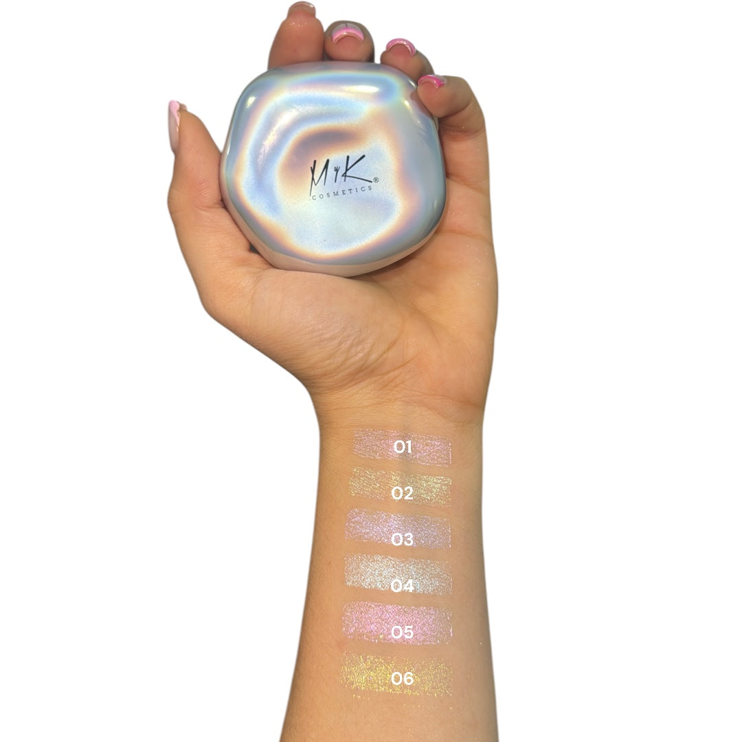 Iluminador Holografico Sheen Glow MYK-6150