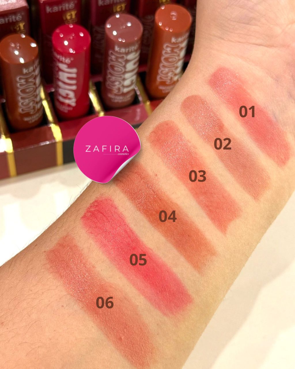 Hidratante De Labios Con Color Y Larga Duracion Juicy Moist Karité 29103-47B