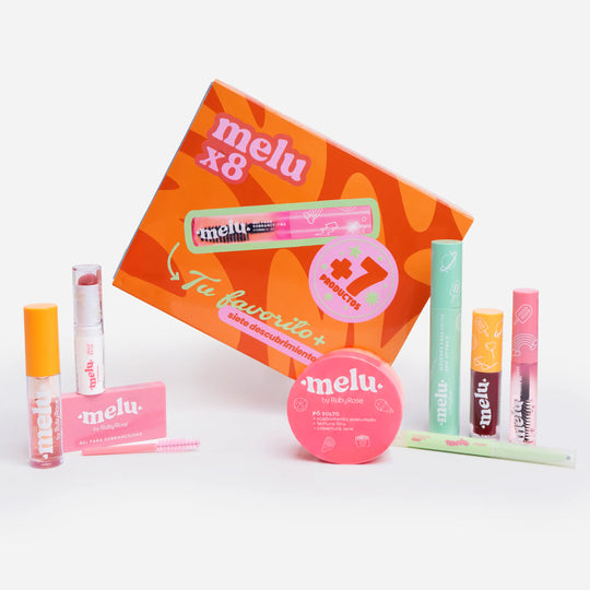 Kit Caja Melu Favoritos: Gel Cejas Melu + 7 Productos Sorpresa KT-FEVE-ME07