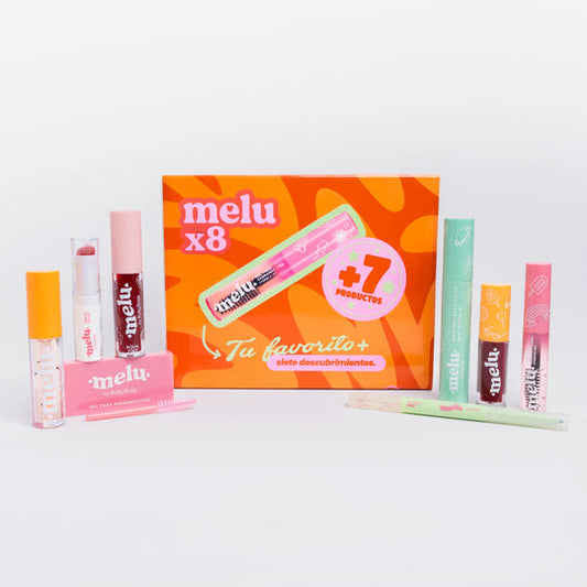 Kit Caja Melu Favoritos: Gel Cejas Melu + 7 Productos Sorpresa KT-FEVE-ME07