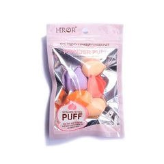 Kit Mini Beauty Blender X5 Unidades Powder Puff Tonos Surtidos