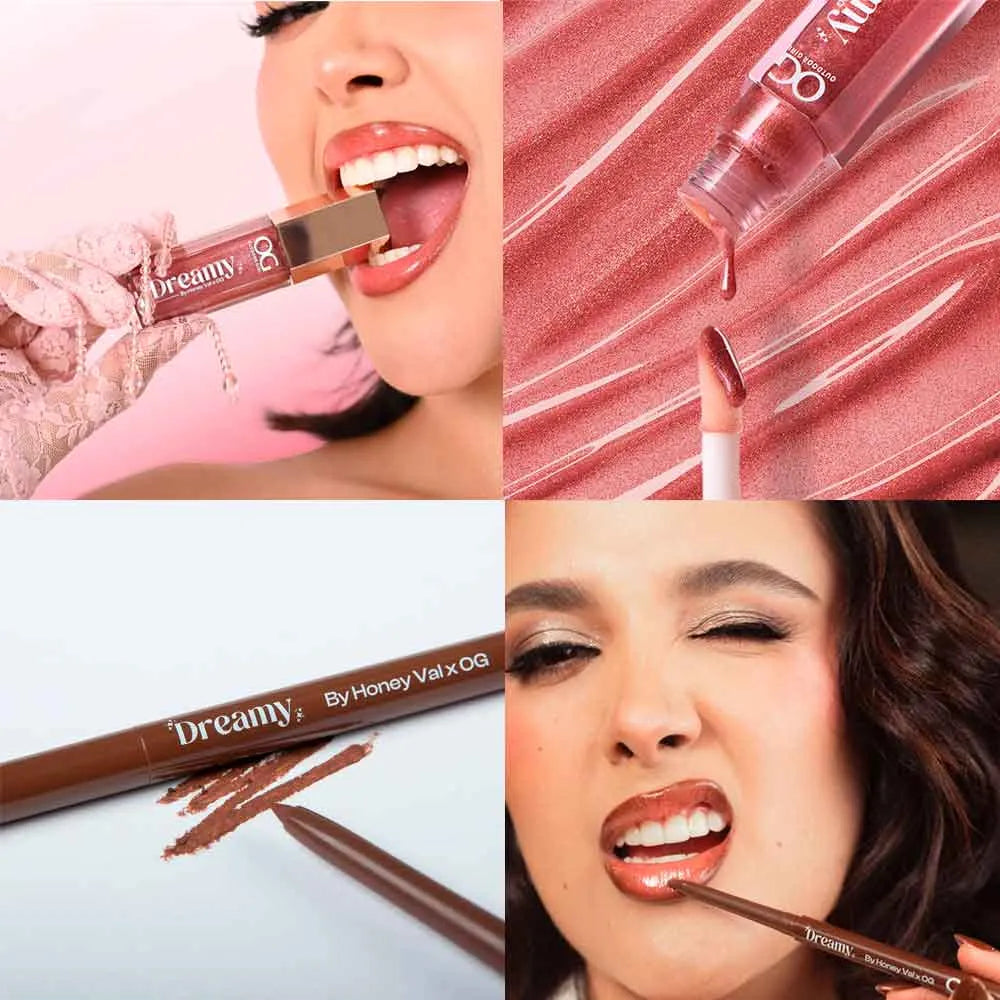 Lip Combo Dreamy Con Lapiz Para Labios Y Gloss OG - D2605