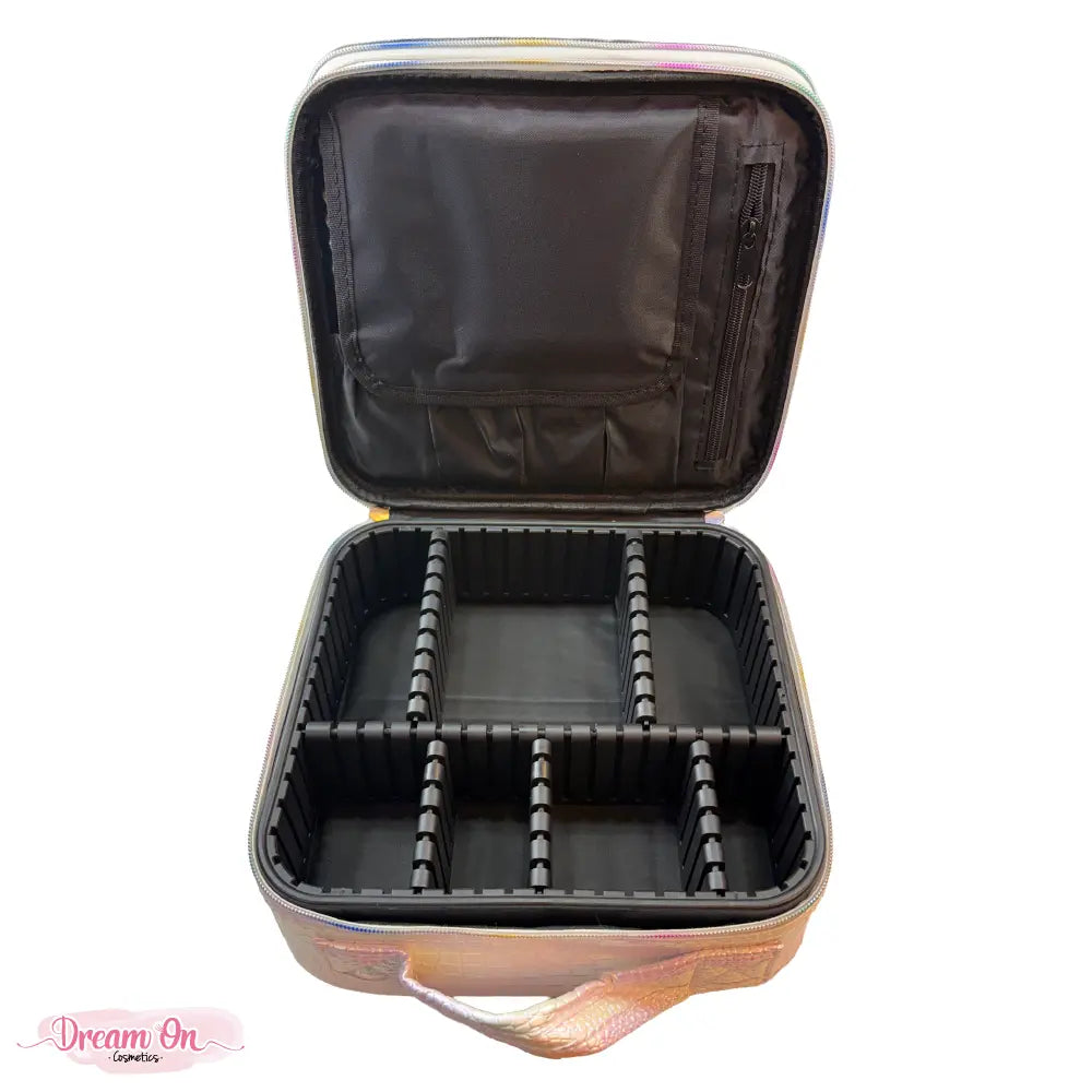 Maleta Mediana Para Maquillaje 26*10*23 CM Tonos Tornasoles DREAM38
