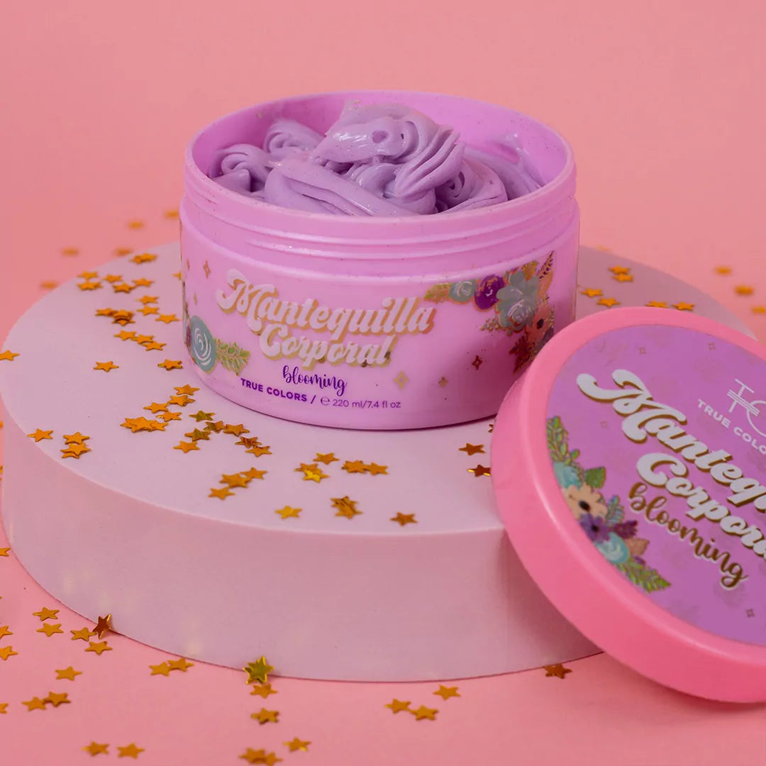 Mantequilla Corporal Blooming Con Brillos 220 ml True Colors TCM022