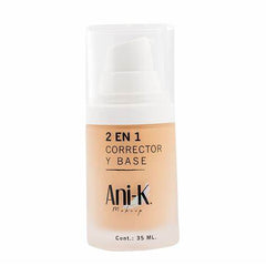 Base + Corrector Anik Bonita Empaque Vidrio CA1862 - Tono 02 Taylor