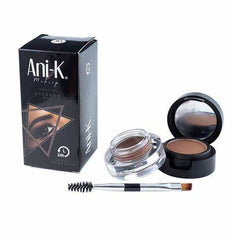 Kit de Maquillaje para Cejas Gel y Polvo con Brocha CA567 Anik - Tono 03