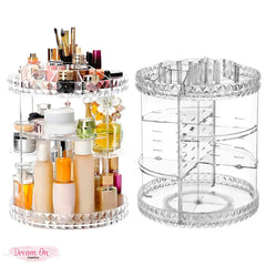 Organizador De Maquillaje Giratorio Con Separadores DREAM43