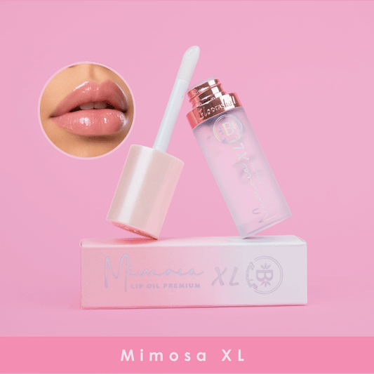 Gloss Lip Oil Premium Mimosa Aplicador Jumbo Tamaño XL Bloomshell BL-789M