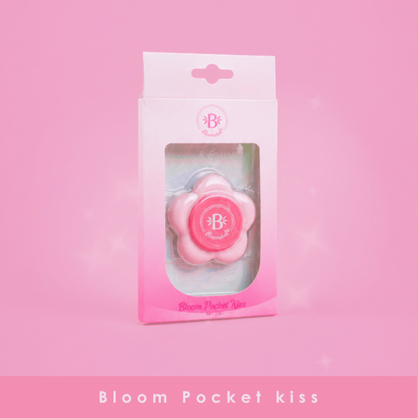 Bloom Pocket Kiss: Soporte para Celular + Balsamo Hidratante Bloomshell