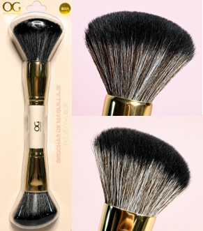 Brocha Doble Profesional Para Para Polvo/Rubor OG BD01