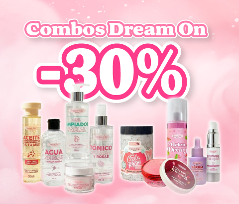 Promoción combos Dream On Cosmetics