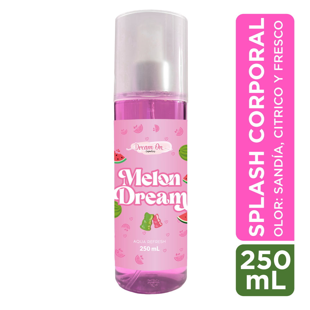 Splash Corporal Aqua Refresh Dream On Cosmetics 250mL - Melon Dream DRM22
