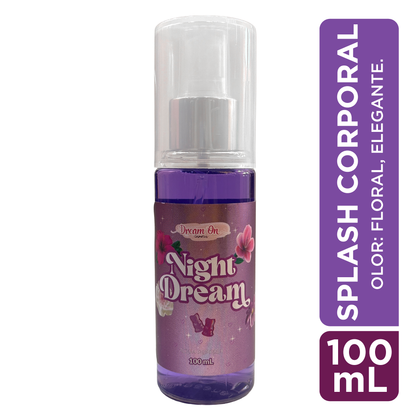 Splash Corporal Aqua Refresh Dream On Cosmetics 100mL - Night Dream DRM33