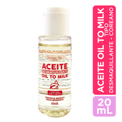 Mini Aceite Desmaquillante Doble Limpieza Oil To Milk 20ml Dream On Cosmetics