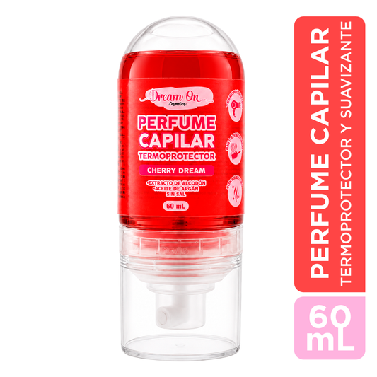 Perfume Capilar Termoprotector - Dream On Cosmetics  60mL - Cherry Dream DRM58