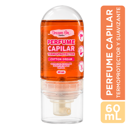 Perfume Capilar Termoprotector - Dream On Cosmetics  60mL - Cotton Dream DRM59