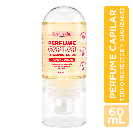 Perfume Capilar Termoprotector - Dream On Cosmetics  60mL - Tropical Dream DRM63