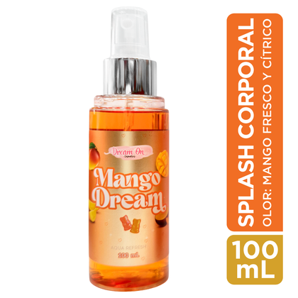 Splash Corporal Aqua Refresh Dream On Cosmetics 100mL - Mango Dream DRM32