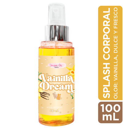 Splash Corporal Aqua Refresh Dream On Cosmetics 100mL - Vainilla Dream DRM31