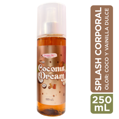 Splash Corporal Aqua Refresh Dream On Cosmetics 250mL - Coconut Dream DRM24.