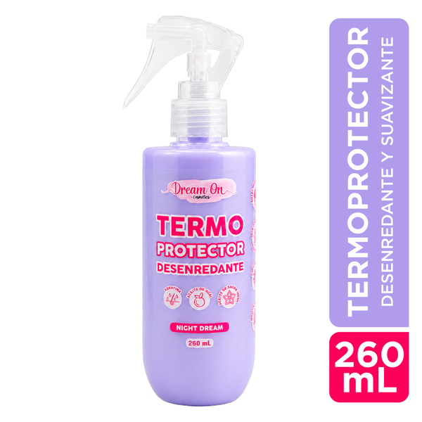 Termoprotector Capilar Desenredante - Dream On Cosmetics 260mL - Night Dream DRM72