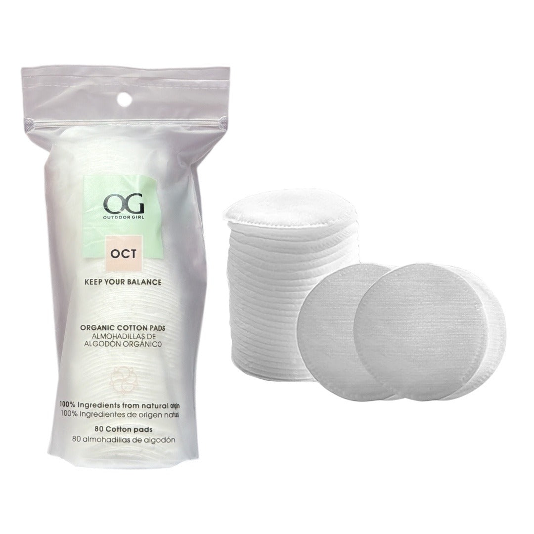 Pomos de Algodón Desmaquillantes X80 Unidades OG CP24